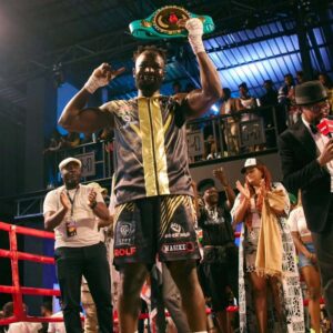 We Took It Home! 🤪Meet the New East and Central African Cruiserweight Champion.De Champ gets i (3)